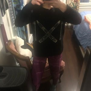 Wool rich ski sweater